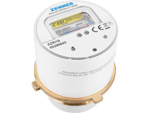 Funk Messkapsel-Wasserzähler Zenner Minomet M64 x 2 V2 90°C 2,5 R40V 325 RK ZR, wireless M-Bus