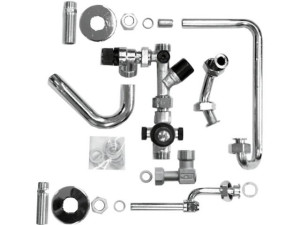 Wolf Anschluss-Set Warmwasser UP mit Druckminderer 1/2" für CGW-2