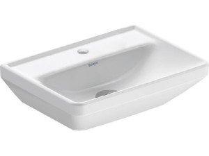 Handwaschbecken Duravit D-Neo BxHxT: 450 x 130 x 335 mm, o. Ül., 1HL mittig, weiß