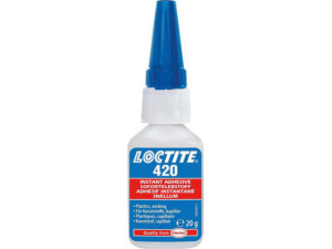 Sofortklebstoff für Kunststoffe LOCTITE 420 (kapillar) 20g Dosierflasche