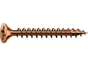 Senkkopfschraube Brüniert C1A Vollgewinde, Kreuzschlitz d 4,0x40mm VPE 1000 Stück