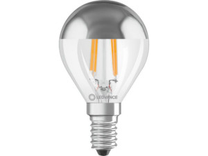 Led-lampe Classic P 31 MIR 4W 827 FIL SIL E14