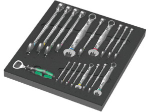 Maul-ringschlüssel-satz WERA Joker 6003 19-teilig in Schaumstoffmodul