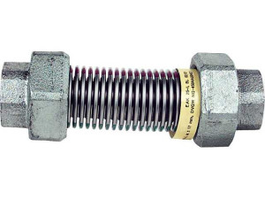 Edelstahl-axial-kompensator HTB R 1 1/4'' Innengewinde, PN bis 4 bar TYP EAK 32-I