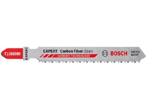 Stichsägeblätter-set BOSCH EXPERT T108BHM Länge 92 mm, für Kunststoff VPE 3 Stück