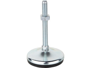 Stellfuß Stahl Form A d=80mm, M12x150mm