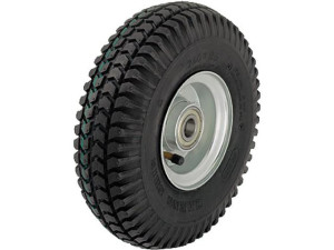 Blickle Luftreifen mit Blockprofil P 263/20-75R, Tragfähigkeit 150 kg Rad D= 260mm, Achsloch D= 20mm