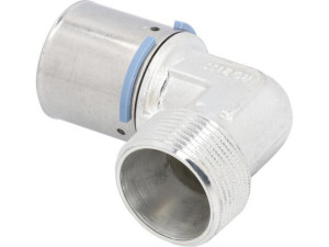 Uponor S-Press Winkelnippel d40mm-DN32 (1 1/4') AG
