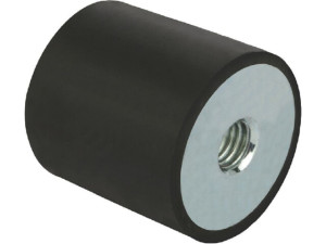 Gummipuffer TYP C INNENGEWINDE M10,D=50, H=40, STAHL