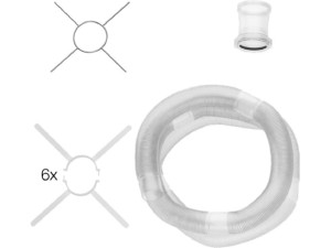 Buderus Abgassystem Grundbausatz ÜB-Flex, 25 m, d 110 mm, 7738112694