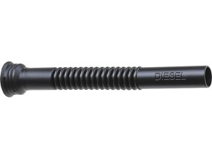 Auslaufrohr für Kraftstoffkanister Drm: 22mm, schwarz Dieselausführung