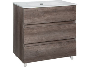 Wtu+keramik-wt KORA XL, Chateau Eiche, 3 Auszüge,805x845x470mm