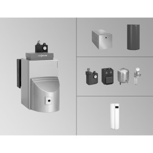 Viessmann Vitorondens 200-T Paket 20,2kW Heizöl witterungsgeführt koaxial raumluftunabhängig Divicon ohne Mischer und Vitocell BR2A461