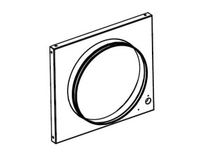 S&p Paneelstutzen, vertikal, DN200, VPE 2 KIT IC/OC HE 04 V