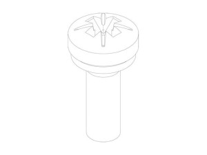 Buderus Schraube M6x18 (10x) 8737602143