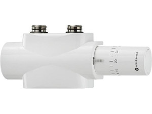 Heimeier Multilux 4-Eclipse-Set mit Halo, Zweirohrbetrieb 3/4', weiß RAL 9016