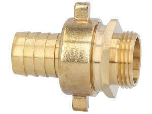 Geka Standrohrverschraubung AG G11/4'-32mm, MS, leicht
