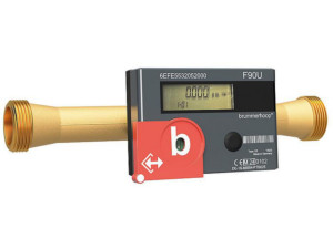 Elster Ultraschall-Wärmezähler F90U3 Qp6 DN25 260 mm, Rücklauf