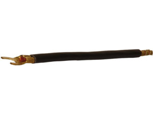 Verdrahtungsbrücke Pollmann Länge: 350mm, H07V-K, 10mm² Aderendhülse/Gabelschuh M5