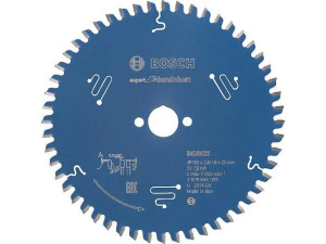 Kreissägeblatt BOSCH d=165x20 mit 52 Zähnen für Aluminium