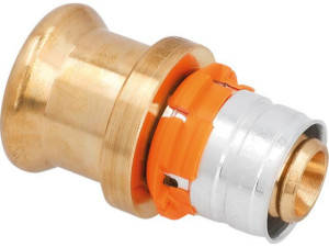 Uponor S-Press Kupplung auf Edelstahl/CU M d20mm-d22CU-SST