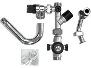 Wolf Anschluss-Set Warmwasser AP mit Druckminderer 1/2" für CGW-2