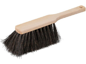 Handfeger, Holz, 32 cm, roh, Arenga-Bestückung