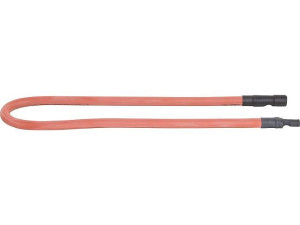 Zündkabel für Zündtrafos Silicon, rot, 4x 4mm, 450mm