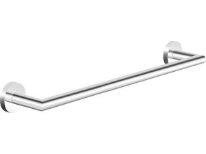 Handtuchstange Eldrid, L 500 mm Messing verchromt eckig, inkl. Befestigung