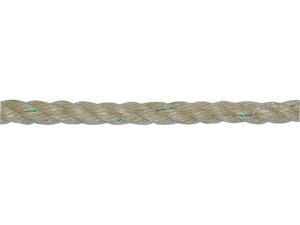 Gewa-faserseil, Hanf gedreht d= 12mm, Länge 25 m Farbe braun-beige