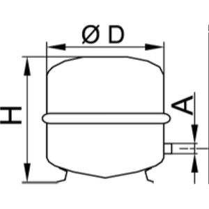 Viessmann Membran-Ausdehnungsgefäß Typ N 300, 300l 9572909