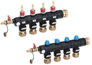 Viessmann Soleverteiler PE 25×2,3 für 2 Solekreise ZK01285