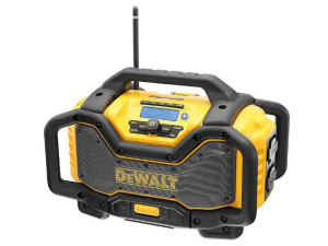 Dewalt Akku-Baustellenradio DCR027, inkl. Netzteil und Akku - Ladefunktion
