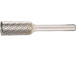 Hartmetall-fräser KLINGSPOR zylindrisch mit Stirnverzahnung d 8,0mm, L: 64mm
