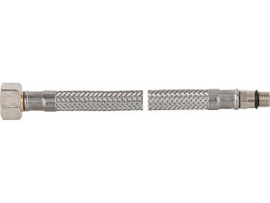 Verbindungsschlauch flexibel 1/2'' Ü-WurfmutterxM 10, 350mm, kurzer Gewindenippel