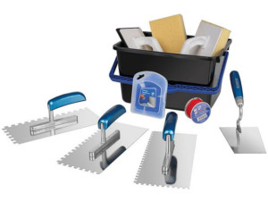 Fliesenleger-set HAROMAC® 10-teilig im Eimer