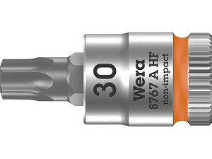 Knarreneinsatz 8767 A HF Torx T30 Länge 28,0mm Antrieb 6,3mm 1/4'