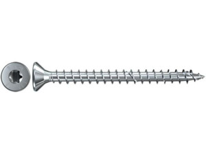 Fischer Spanplattenschrauben Power-Fast, 3,0x16, Senkkopf, blauverzinkt, Vollgewinde Innenstern TX, 652297, VPE 500 Stück