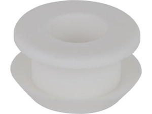 Gummi-urinalverbinder für Urinaldruckspülrohre D 12-18mm D 35mm/ ohne Rosette, hell