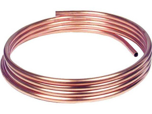 Kupfer-installationsrohr weich in Ringen a 50 m, 10x1,0mm RAL ,