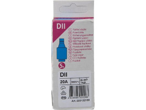 Diazed-sicherungseinsatz 20 A, VPE 5 Stück