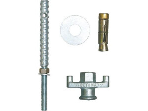 Mauerbefestigungsset Schnell- spannschraube mit Rawl-Dübl M12