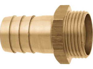 Geka plus Schlauchverschraubung '2000' AG G1'-25mm, MS, drehbar