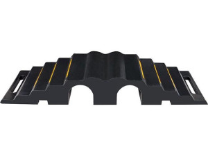 Schlauchbrücke schwarz 850x300x150 mm