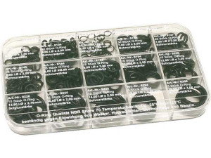 O-ring-sortiment, klein Größe 180x105x16mm Gesamtinhalt 300 Stück