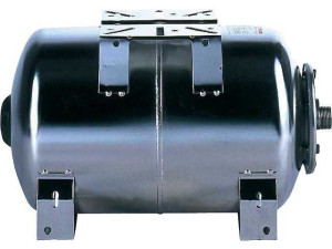 Varem Ausdehnungsgefäß Horizontal Inox, 50 Liter, für Brauchwasser, Membrane wechselbar