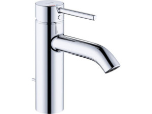 Waschtischmischer Kludi Bozz Ausladung 100 mm, mit Ablaufgarnitur, ECO PLUS, chrom