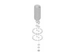 Buderus 87185424640 WT THS Mont 0,8qm 5-Rohr