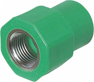 Ppr Rohr Aqua-Plus Kupplung IG PN25 20mmx1/2''