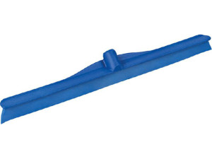 Hygiene-wasserschieber, Kunststoff, einlippig, 60cm, blau